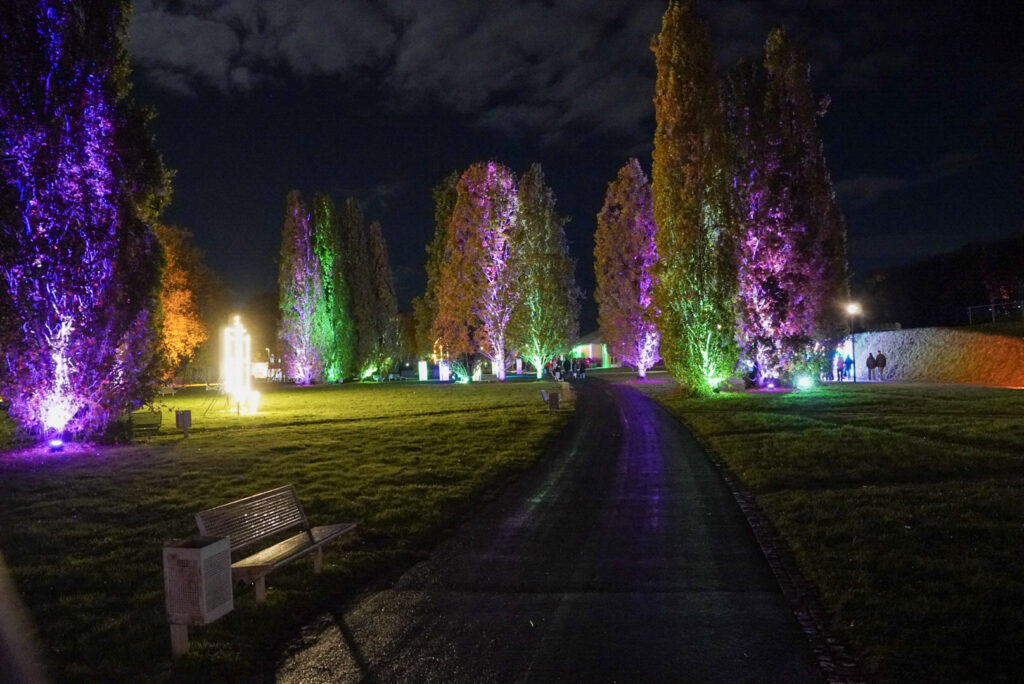 Herbstlichter Br&uuml;ckenkopfpark J&uuml;lich