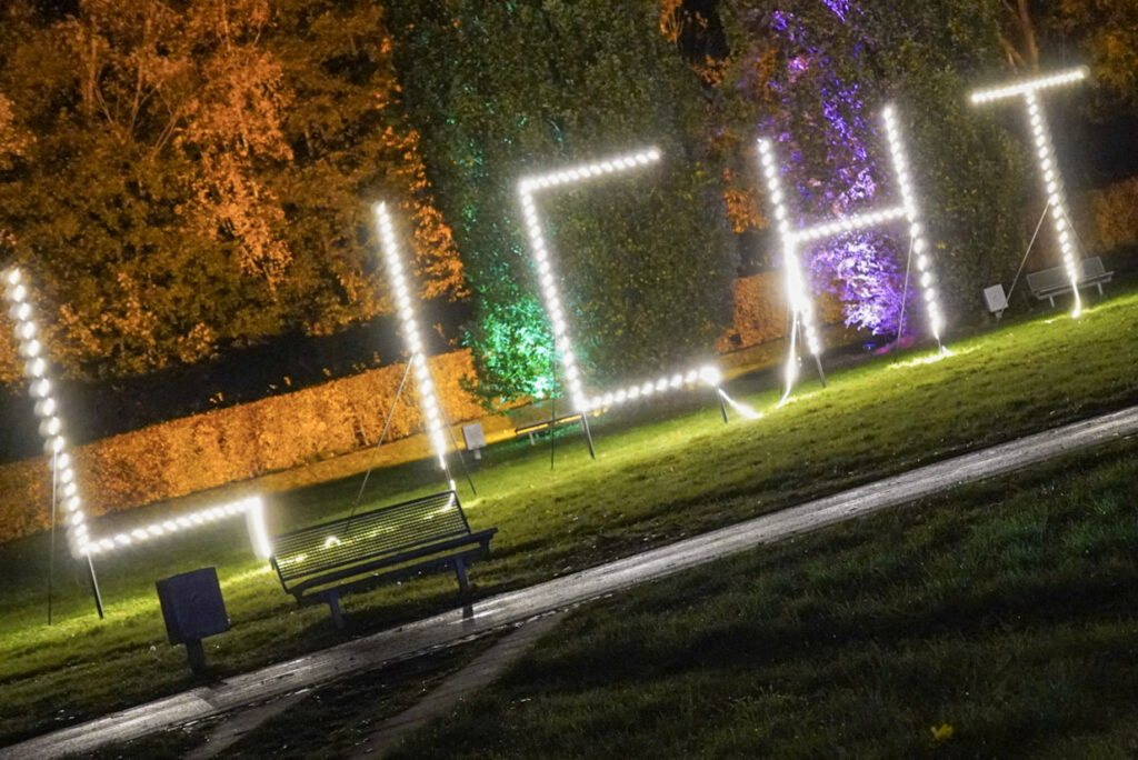 Herbstlichter Br&uuml;ckenkopfpark J&uuml;lich