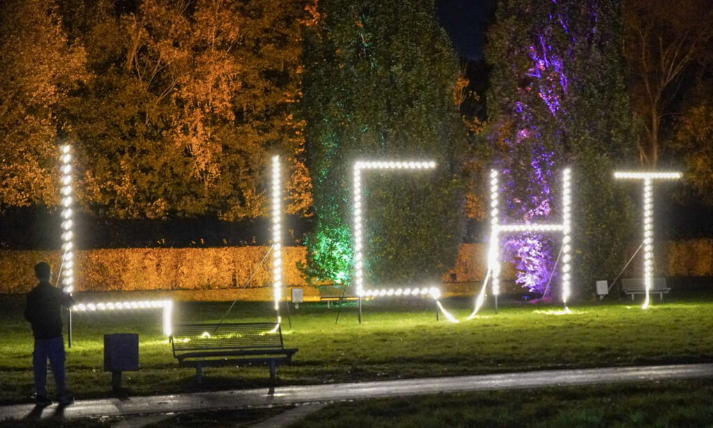 Herbstlichter Br&uuml;ckenkopfpark J&uuml;lich