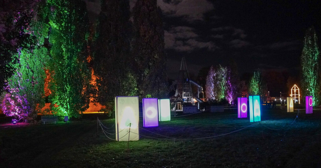 Herbstlichter Br&uuml;ckenkopfpark J&uuml;lich