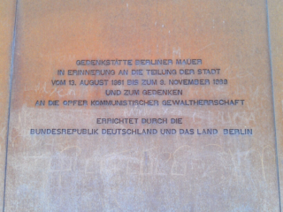 Gedenkstätte Berliner Mauer an der Bernauer Straße Gedenkstätte Berliner Mauer an der Bernauer Straße