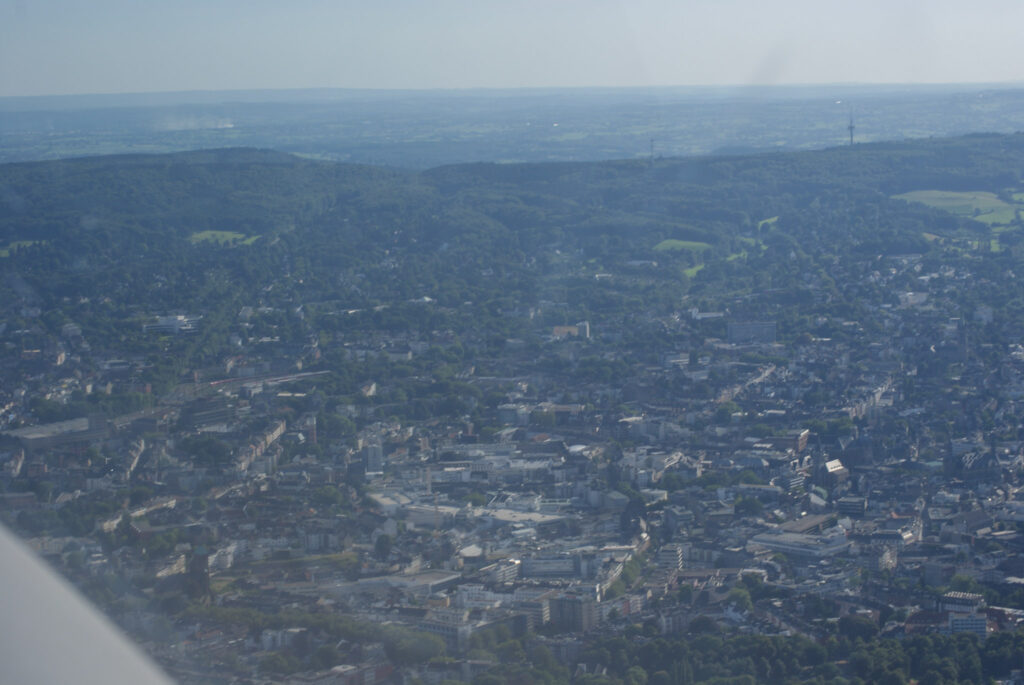 Rundflug St&auml;dteregion Aachen