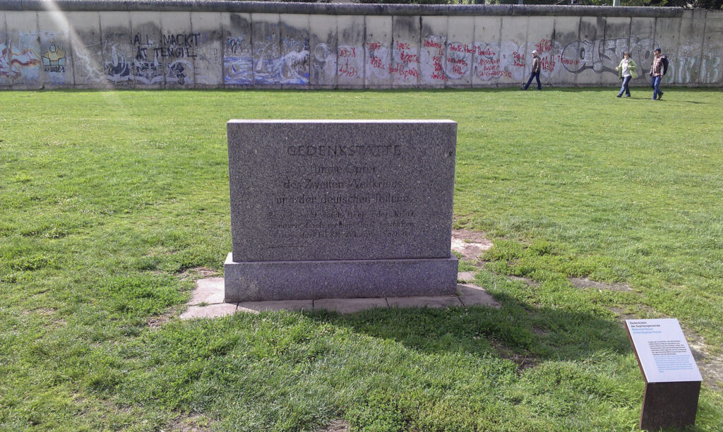 Gedenkst&auml;tte Berliner Mauer an der Bernauer Stra&szlig;e