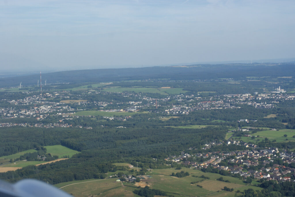 Rundflug St&auml;dteregion Aachen