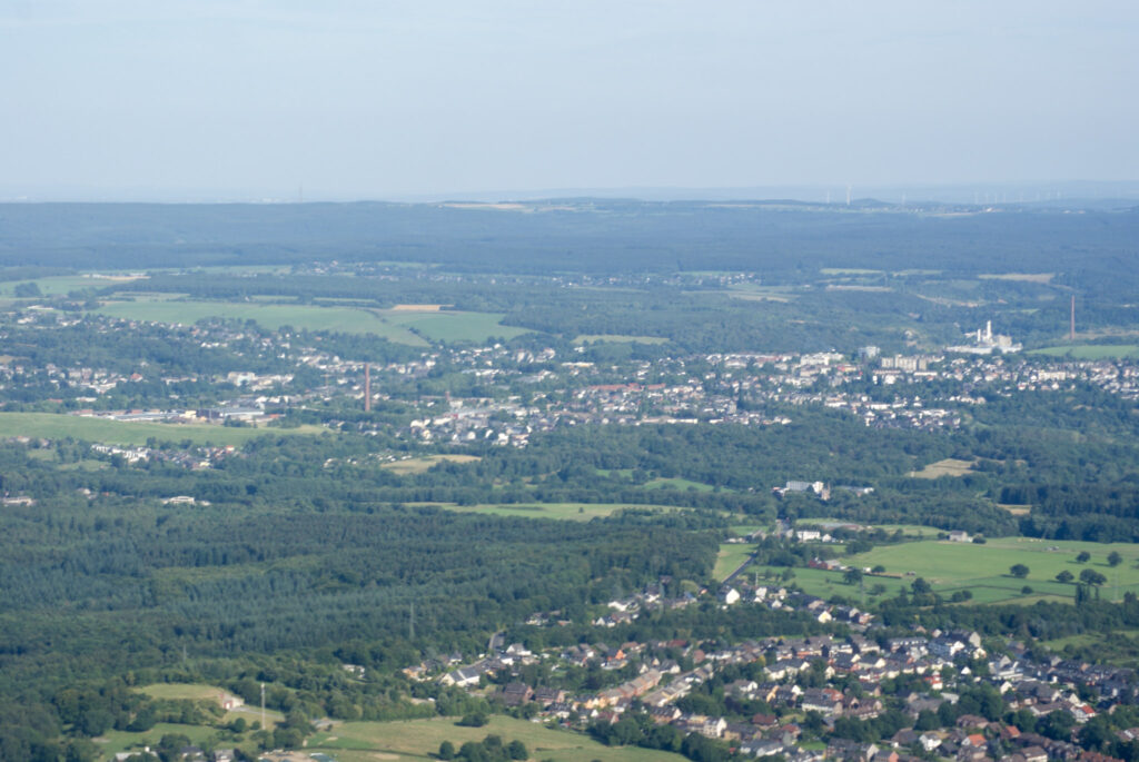 Rundflug St&auml;dteregion Aachen