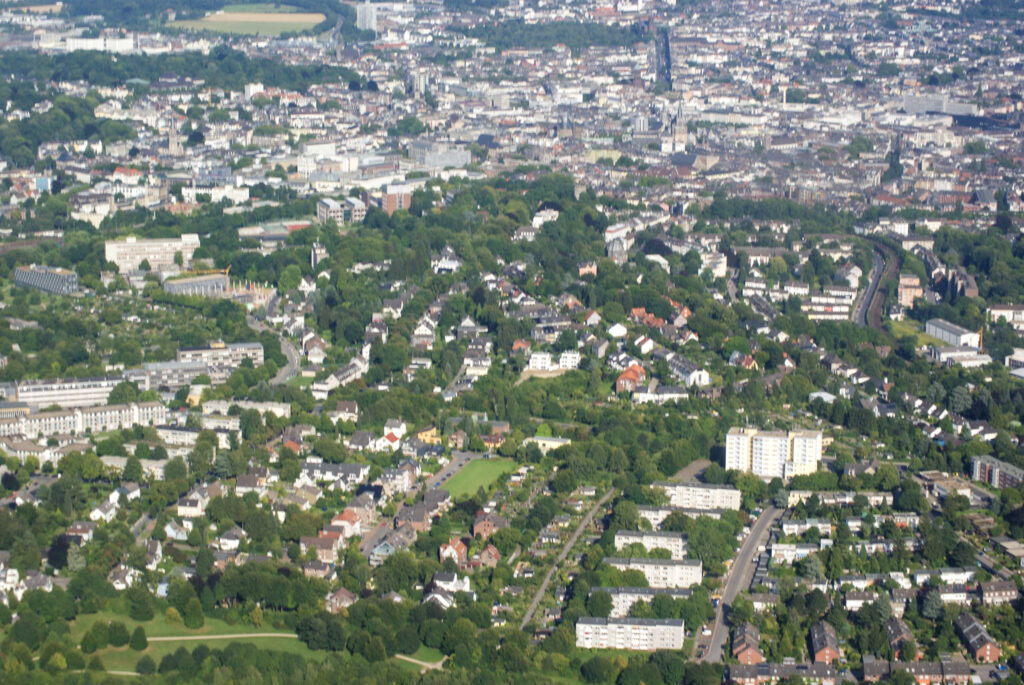 Rundflug St&auml;dteregion Aachen