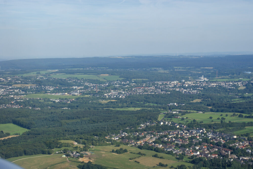 Rundflug St&auml;dteregion Aachen