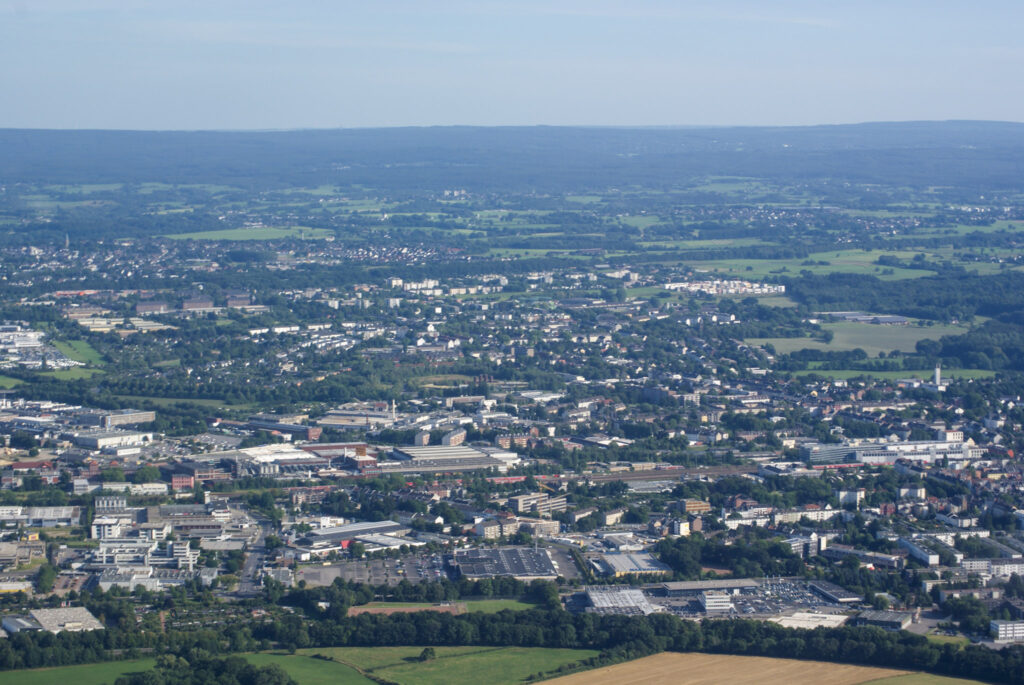 Rundflug St&auml;dteregion Aachen