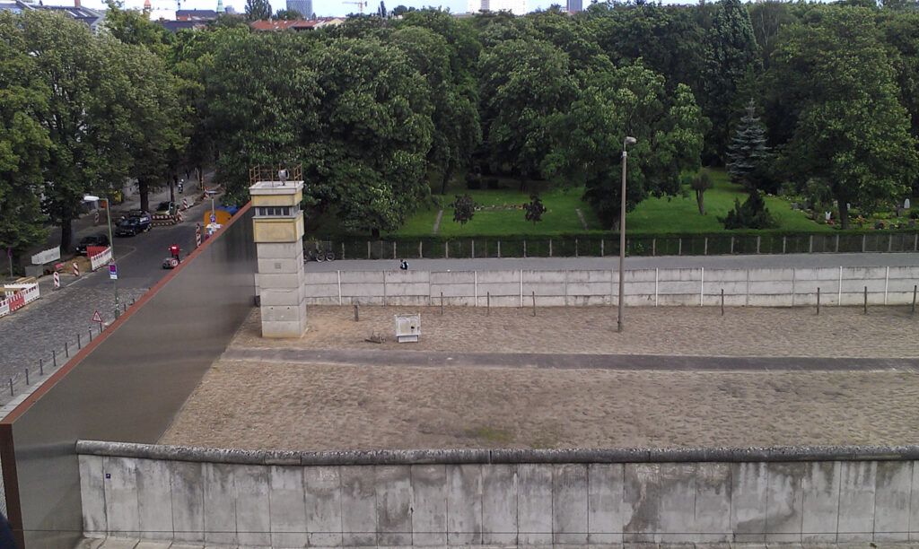 Gedenkst&auml;tte Berliner Mauer an der Bernauer Stra&szlig;e