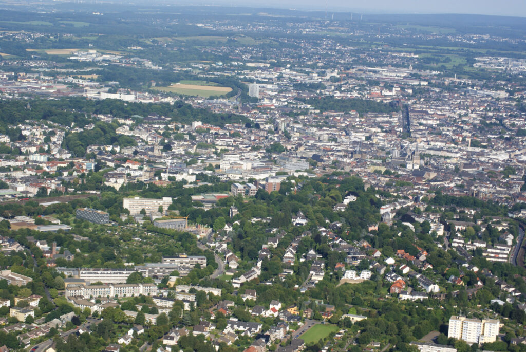 Rundflug St&auml;dteregion Aachen