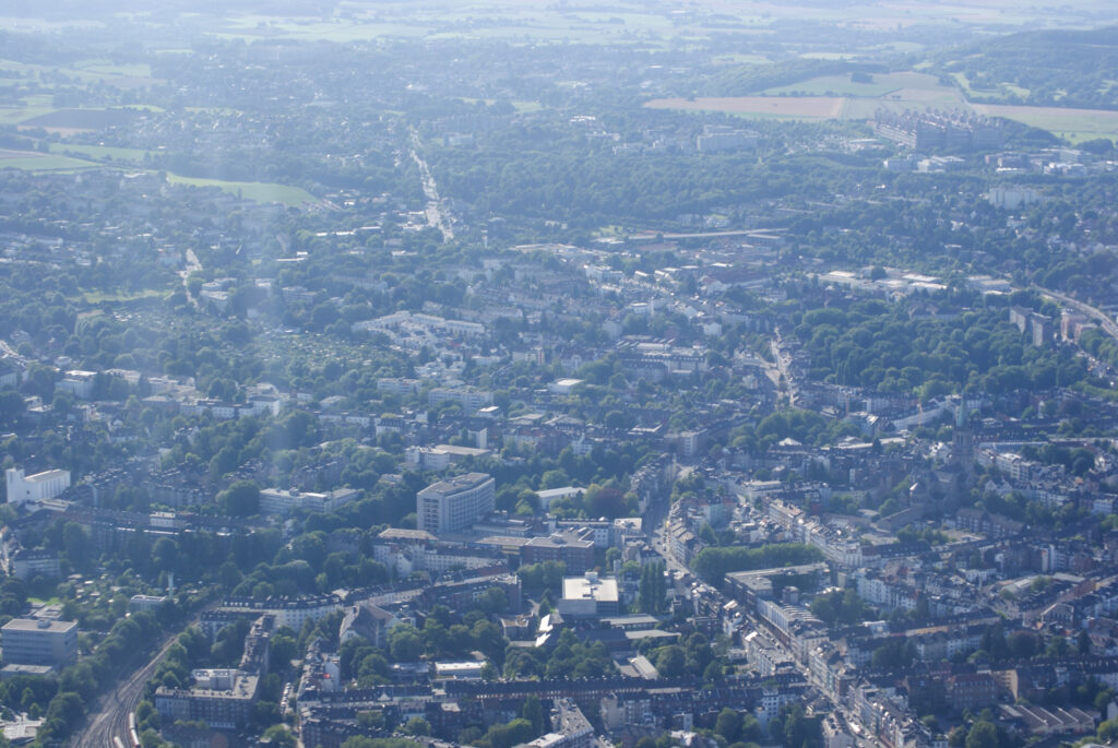 Rundflug St&auml;dteregion Aachen