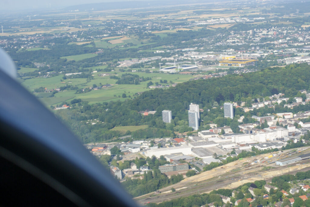 Rundflug St&auml;dteregion Aachen