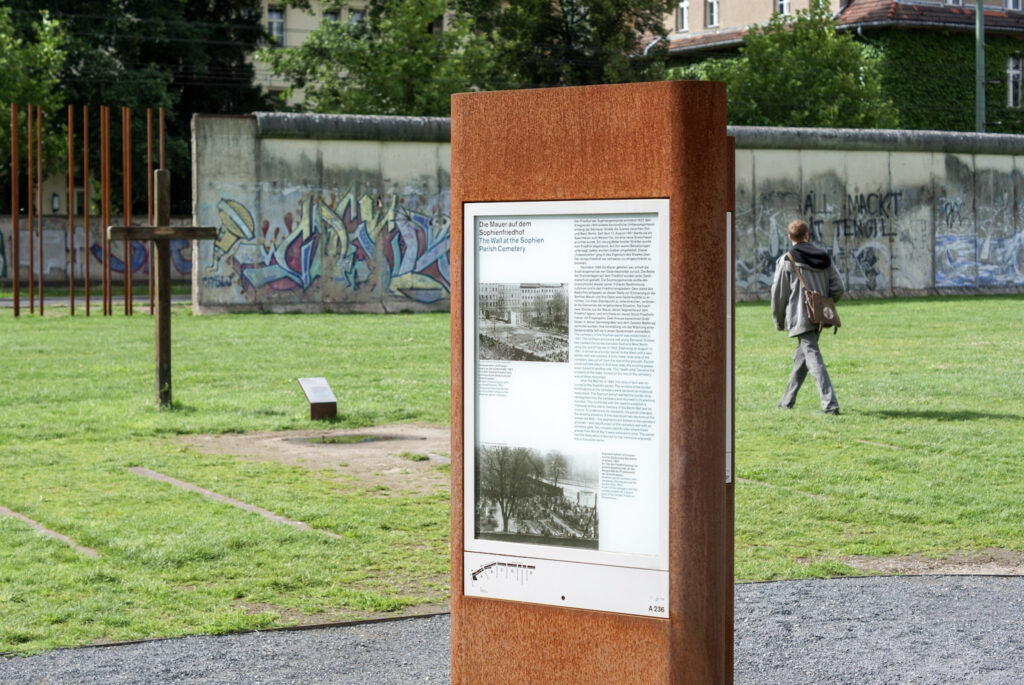 Gedenkst&auml;tte Berliner Mauer an der Bernauer Stra&szlig;e