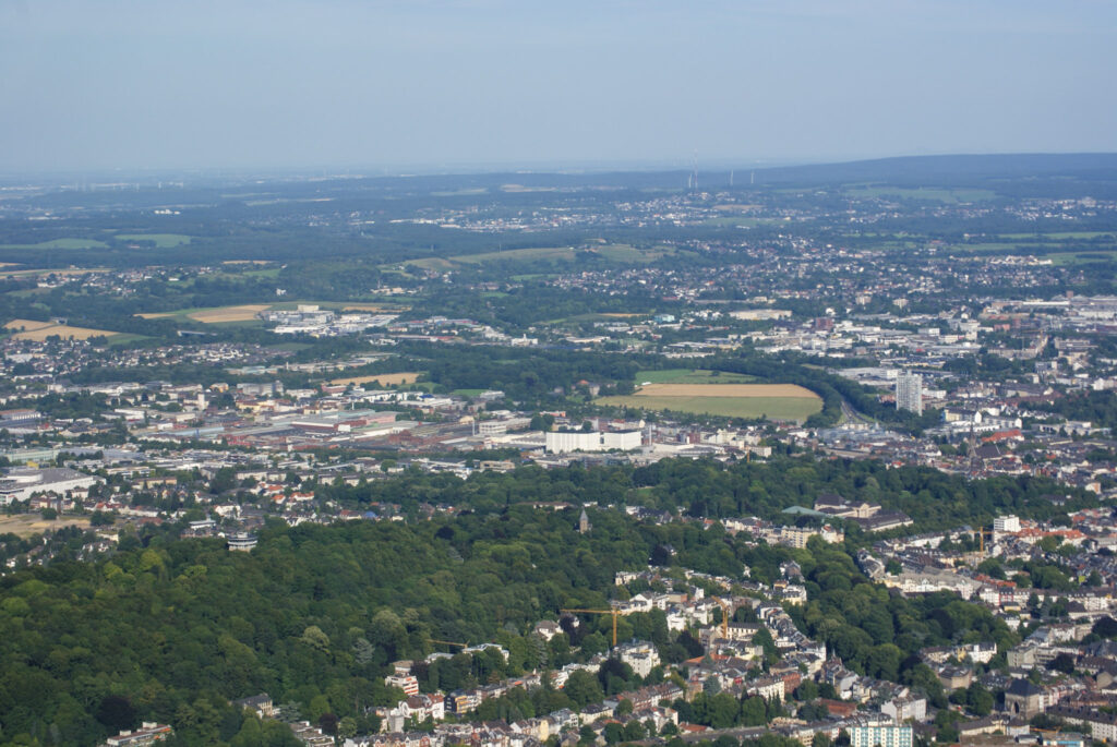 Rundflug St&auml;dteregion Aachen