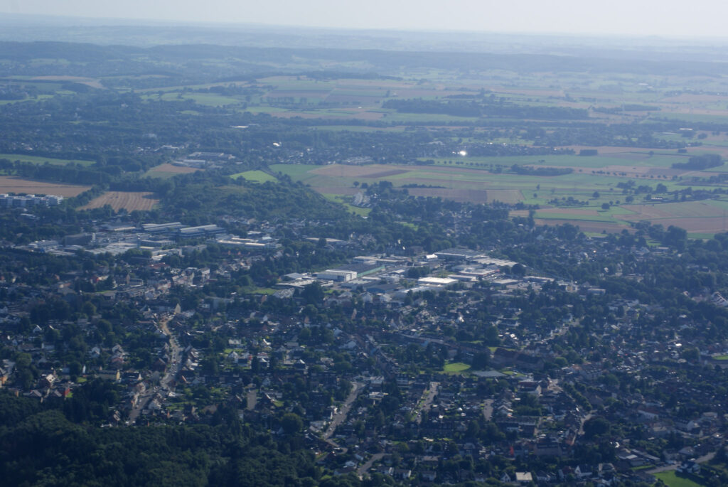 Rundflug St&auml;dteregion Aachen
