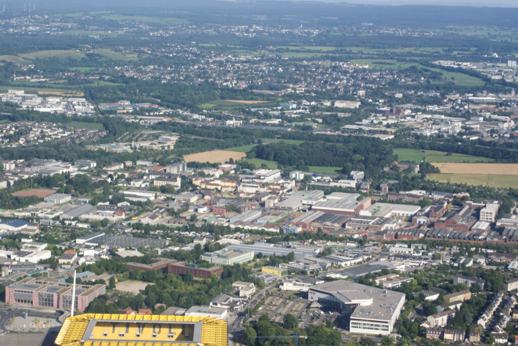 Rundflug St&auml;dteregion Aachen