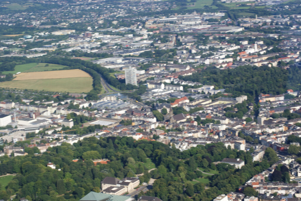 Rundflug St&auml;dteregion Aachen