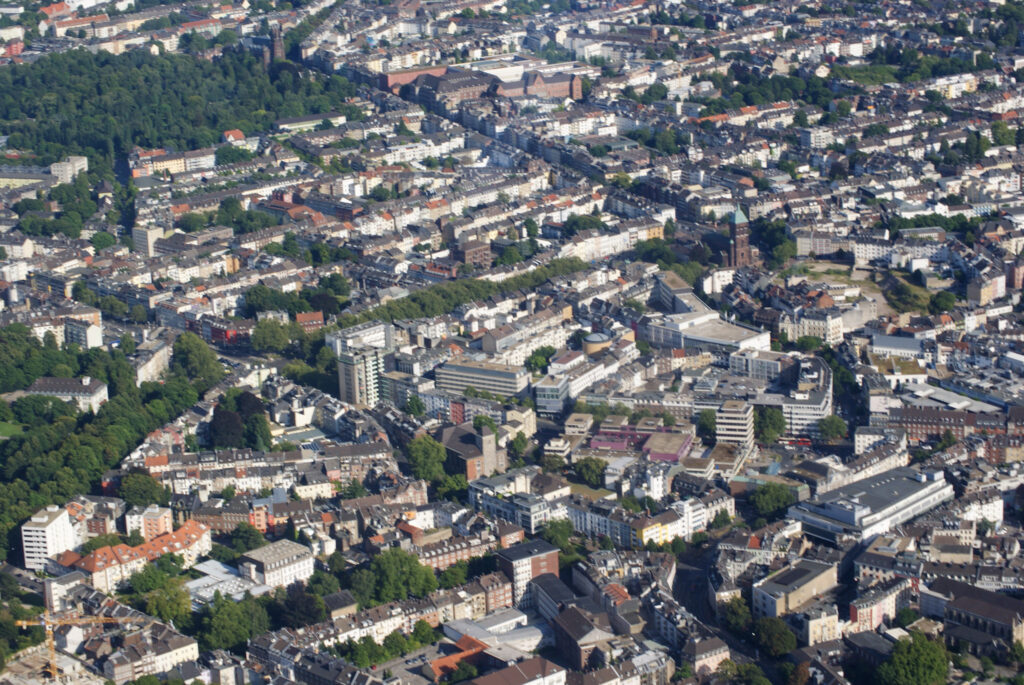 Rundflug St&auml;dteregion Aachen