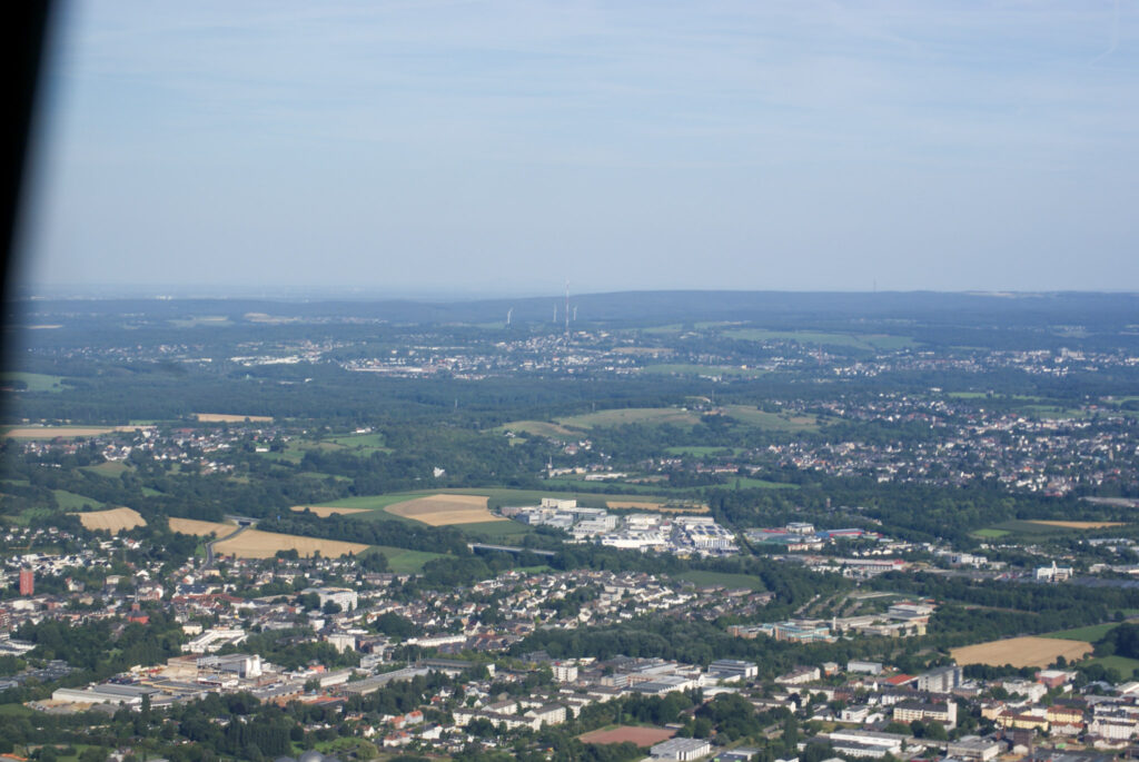 Rundflug St&auml;dteregion Aachen