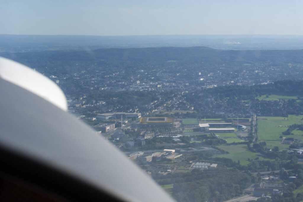Rundflug St&auml;dteregion Aachen