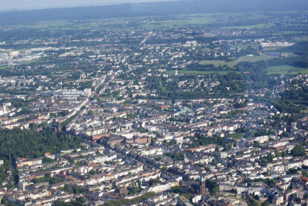 Rundflug St&auml;dteregion Aachen