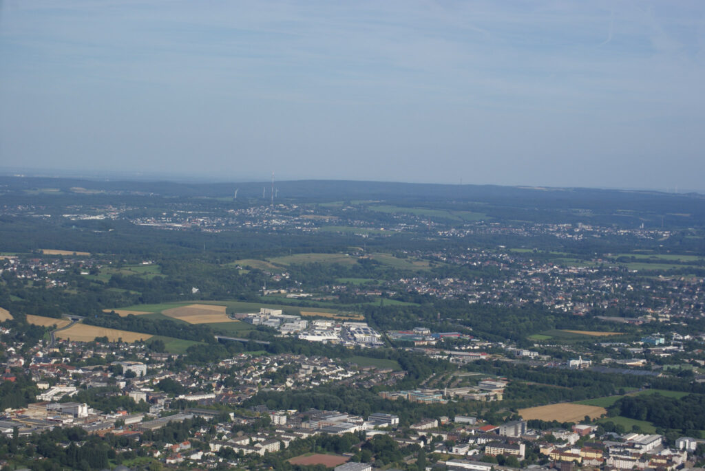 Rundflug St&auml;dteregion Aachen