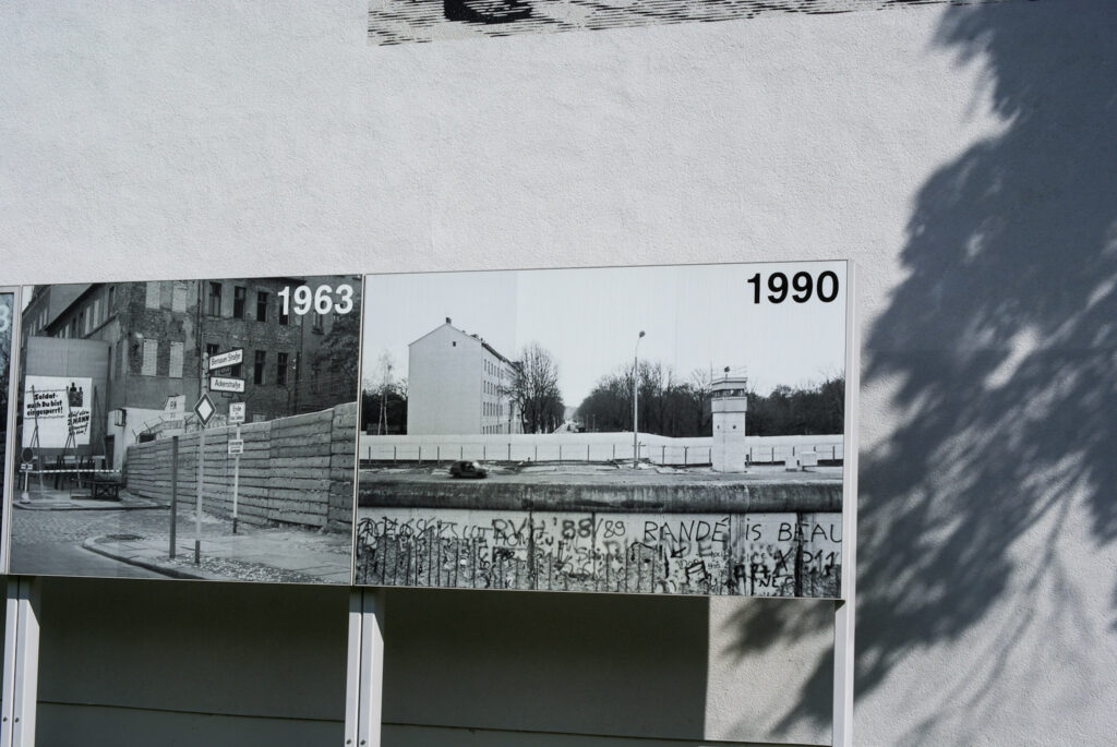 Gedenkst&auml;tte Berliner Mauer an der Bernauer Stra&szlig;e