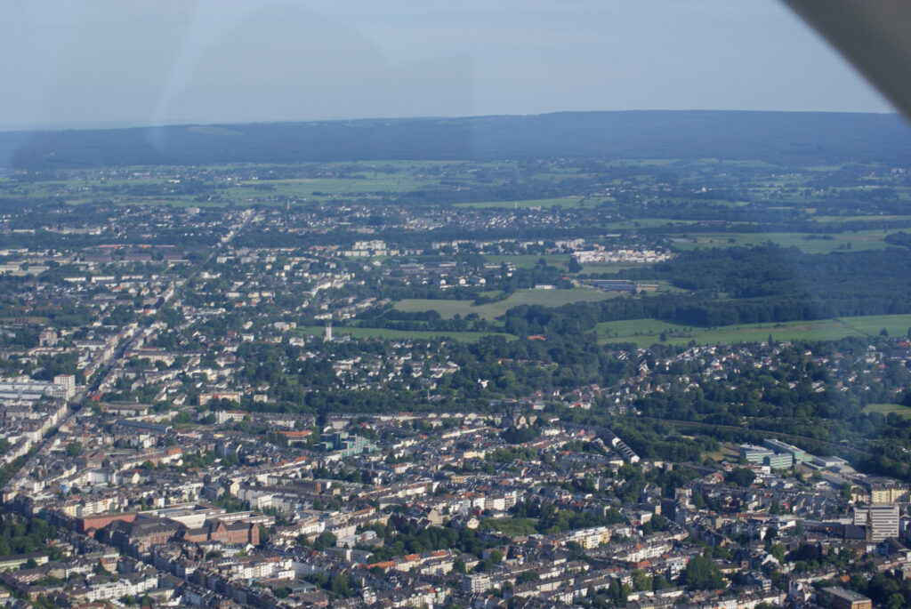 Rundflug St&auml;dteregion Aachen