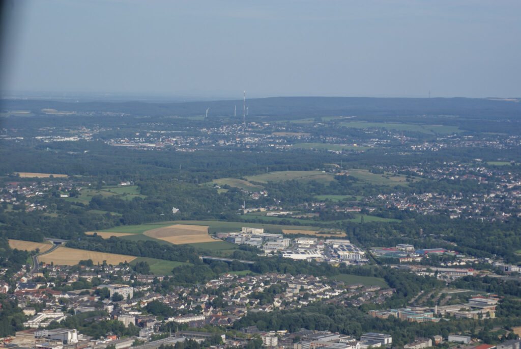 Rundflug St&auml;dteregion Aachen
