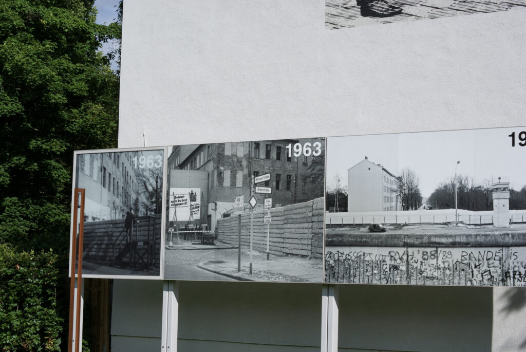 Gedenkst&auml;tte Berliner Mauer an der Bernauer Stra&szlig;e