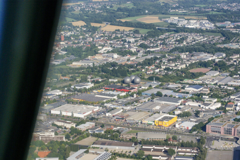 Rundflug St&auml;dteregion Aachen
