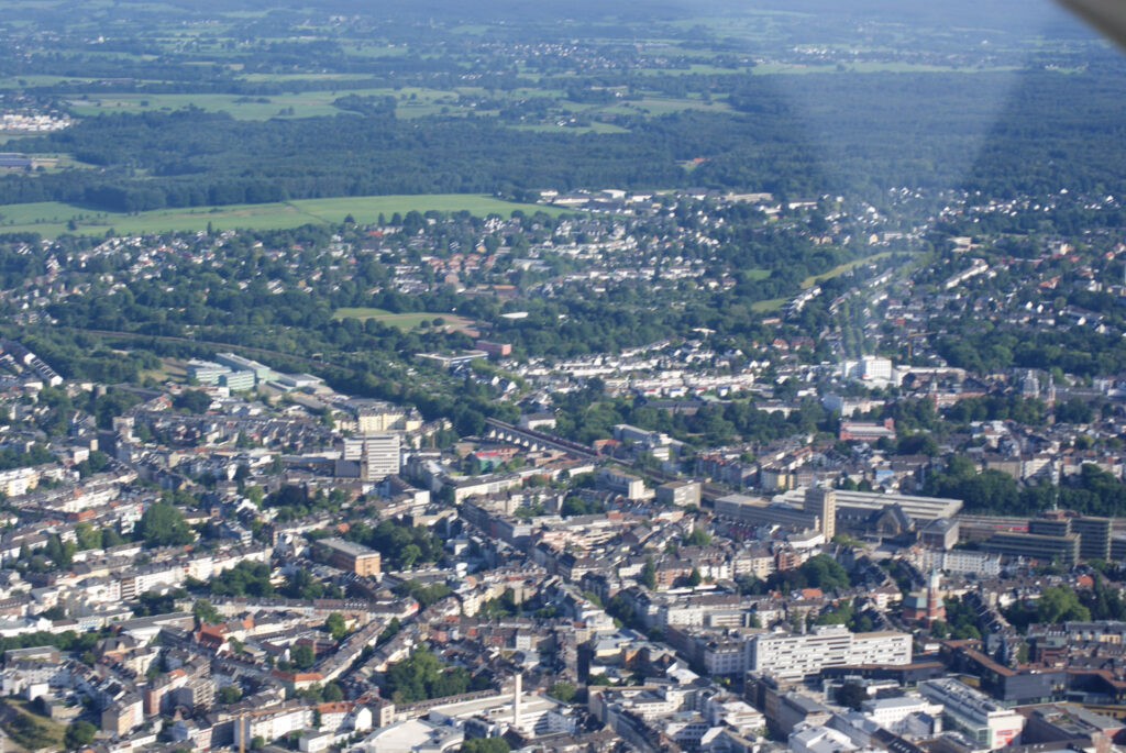 Rundflug St&auml;dteregion Aachen