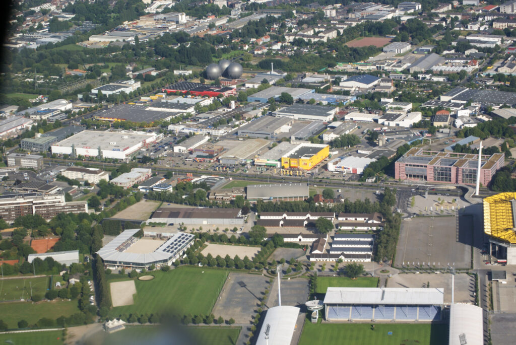 Rundflug St&auml;dteregion Aachen