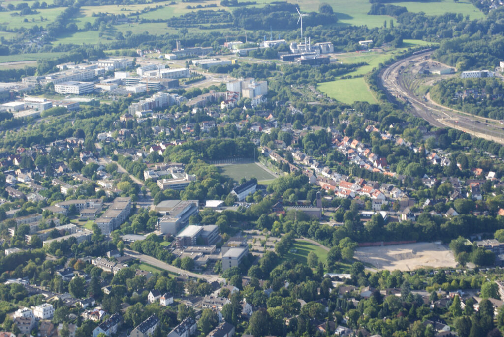 Rundflug St&auml;dteregion Aachen
