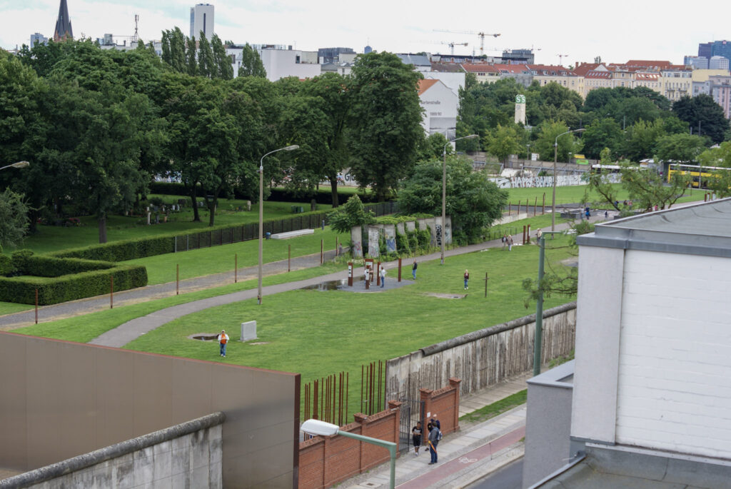 Gedenkst&auml;tte Berliner Mauer an der Bernauer Stra&szlig;e