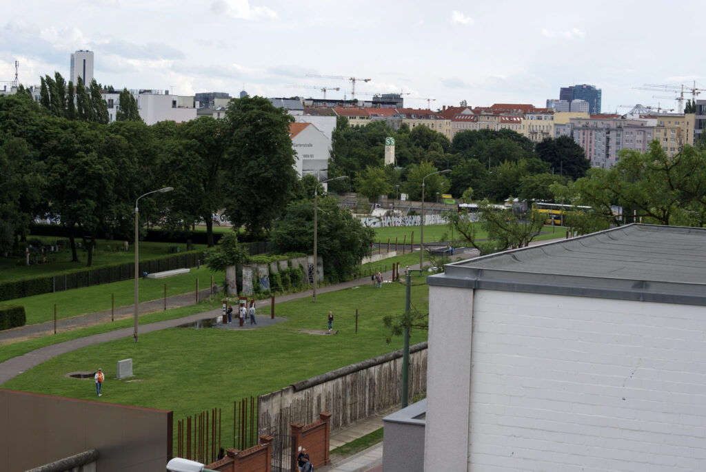Gedenkst&auml;tte Berliner Mauer an der Bernauer Stra&szlig;e