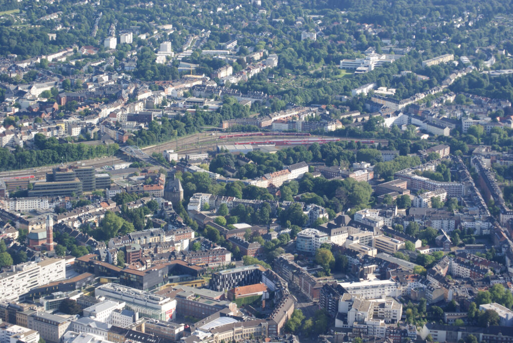Rundflug St&auml;dteregion Aachen