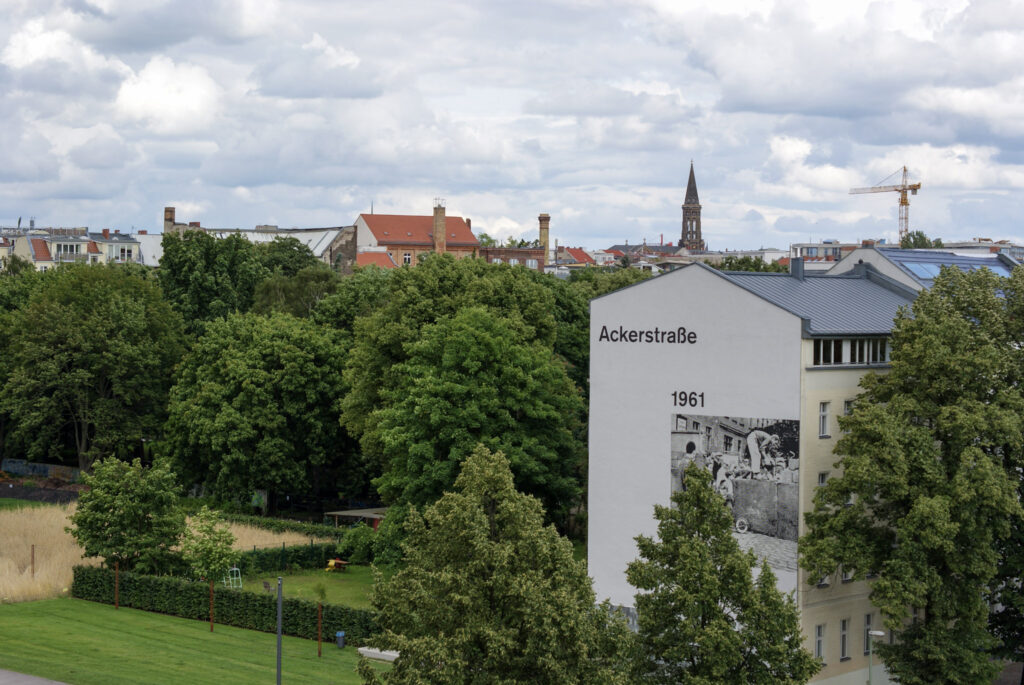 Gedenkst&auml;tte Berliner Mauer an der Bernauer Stra&szlig;e