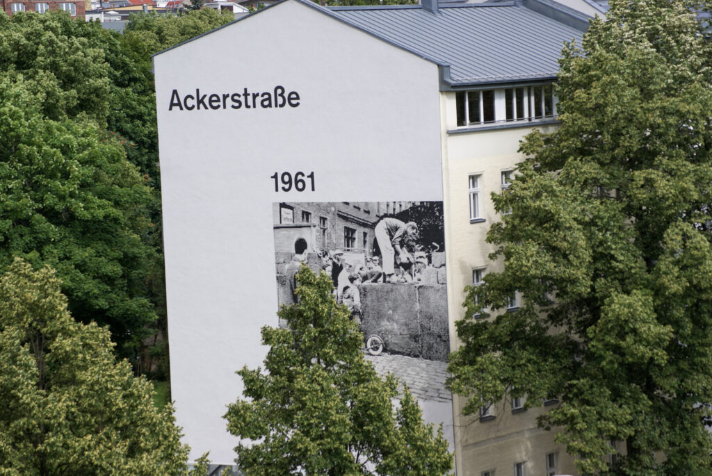 Gedenkst&auml;tte Berliner Mauer an der Bernauer Stra&szlig;e