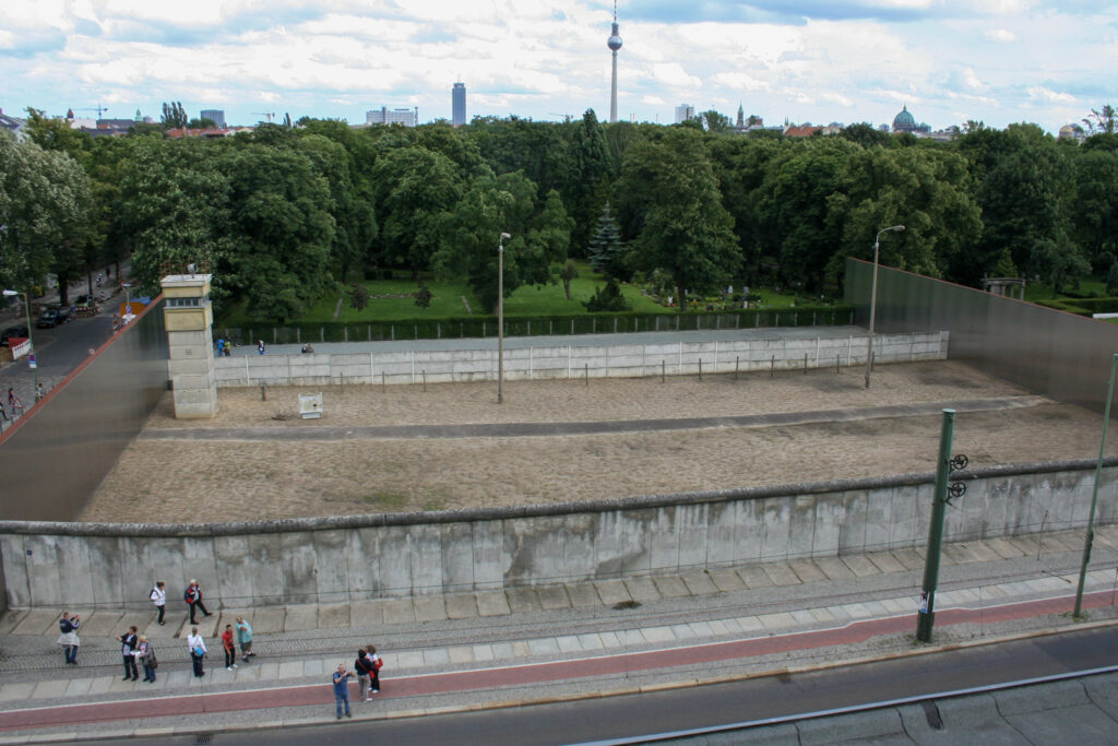 Gedenkst&auml;tte Berliner Mauer an der Bernauer Stra&szlig;e