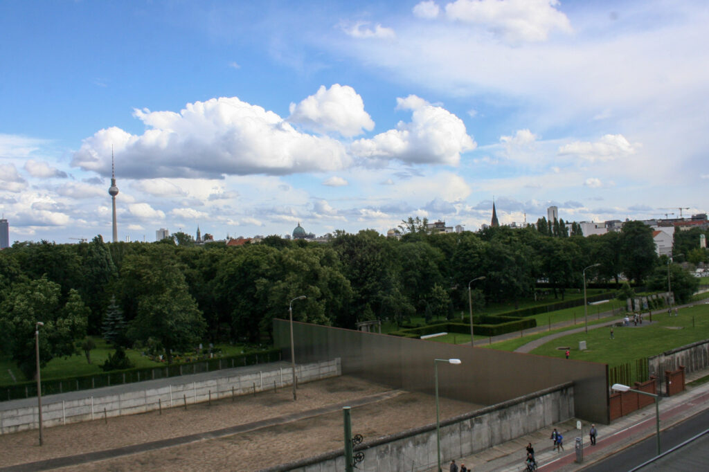 Gedenkst&auml;tte Berliner Mauer an der Bernauer Stra&szlig;e